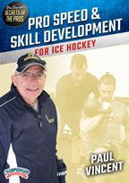 Cover: paul vincent's secrets of the pros: pro speed & skill development for ice hockey